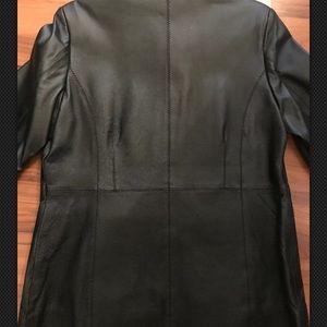 Excelled women’s leather scuba jacket